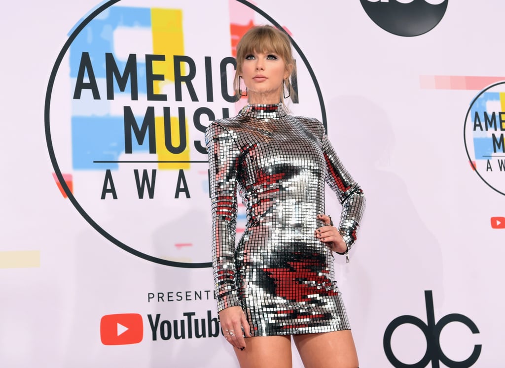 Taylor Swift at the 2018 American Music Awards