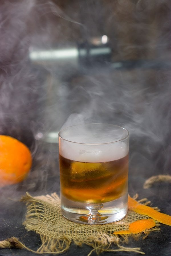 Smoked Old-Fashioned