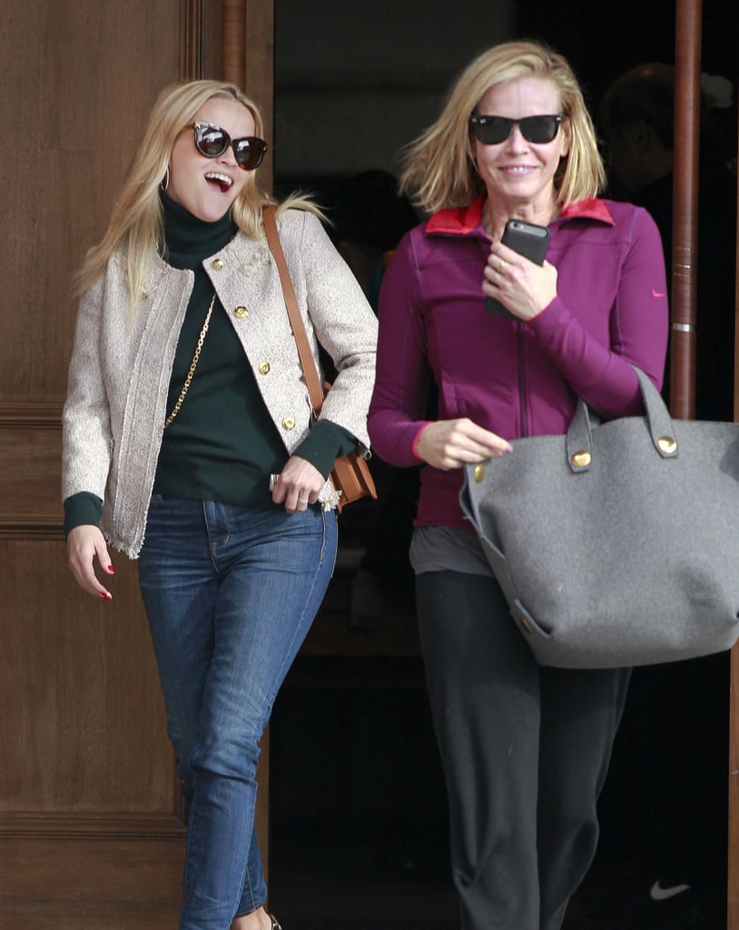 Reese Witherspoon and Chelsea Handler Having Lunch in LA