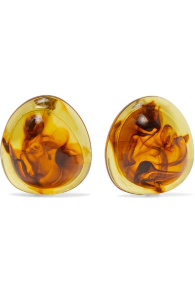 Valet Felicity Tortoiseshell Resin Earrings