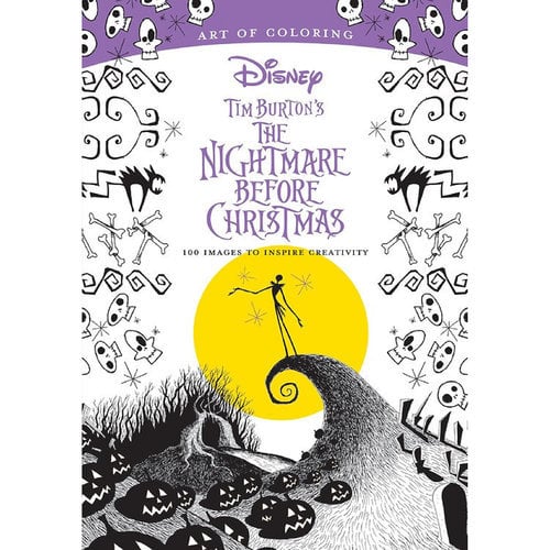 Tim Burton's The Nightmare Before Christmas Art of Coloring Book