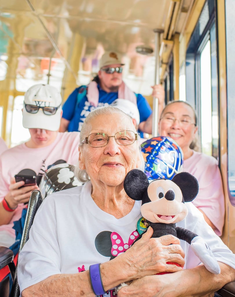 Woman Celebrates 100th Birthday at Disney World