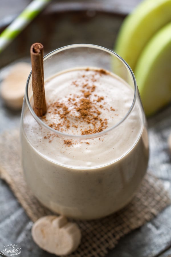 Pumpkin Peanut Butter Chai Apple Smoothie