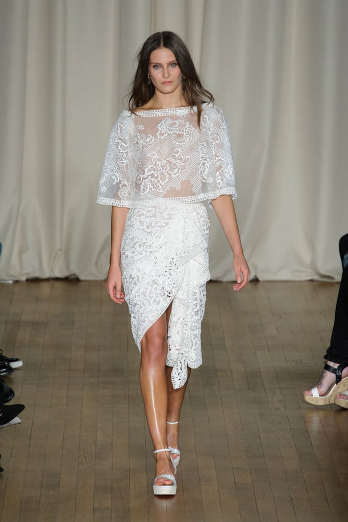 Marchesa Spring 2015 Show | London Fashion Week | POPSUGAR Fashion