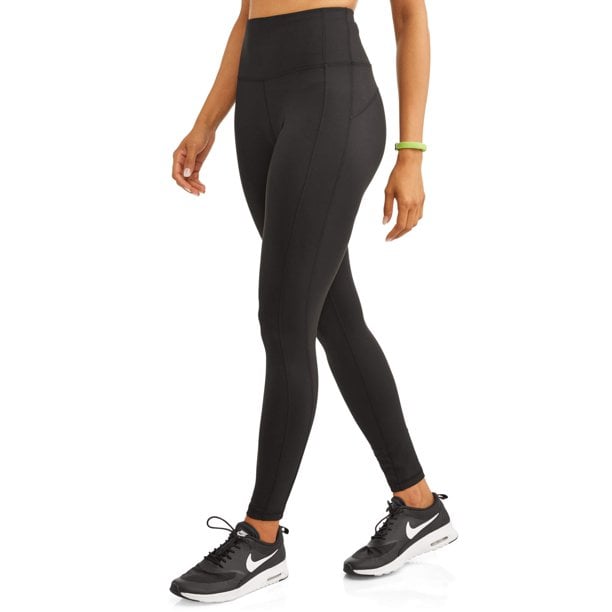 Best Black Walmart Leggings: Avia Women's Performance Ankle Tights with Side Pockets