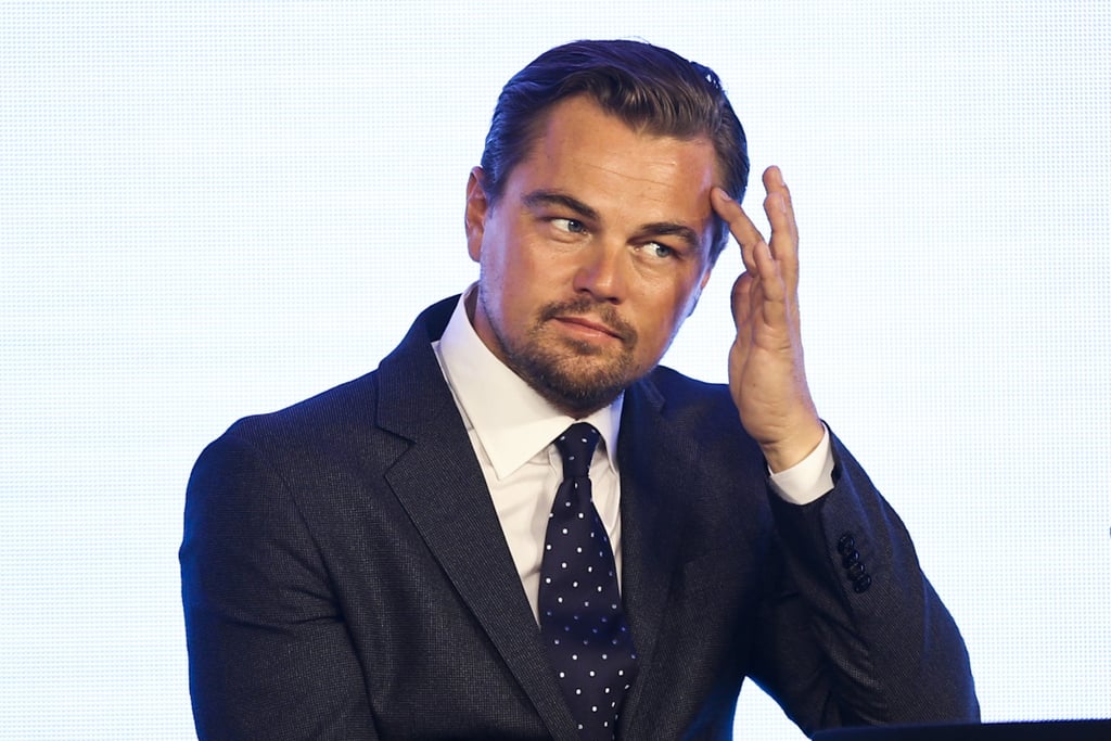 Leonardo DiCaprio at Revenant Press Conference March 2016
