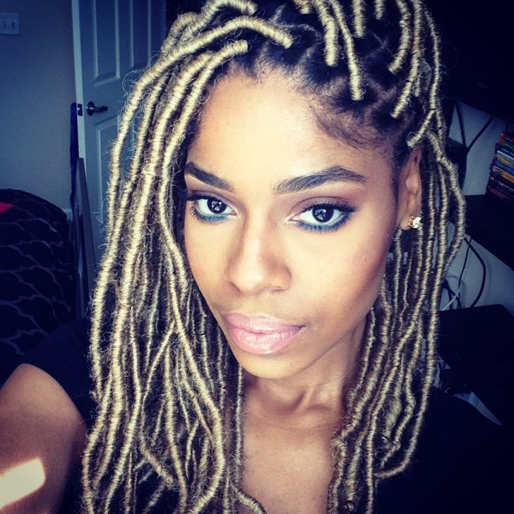 Faux Dreadlocks | Black Braided Hairstyles With Extensions | POPSUGAR ...