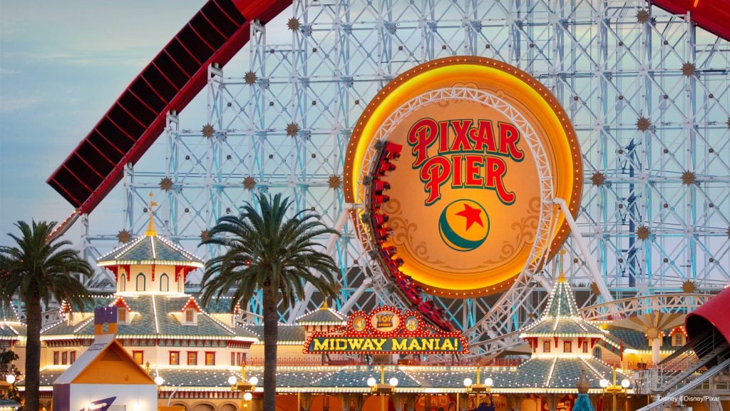 Pixar Pier Zoom Background