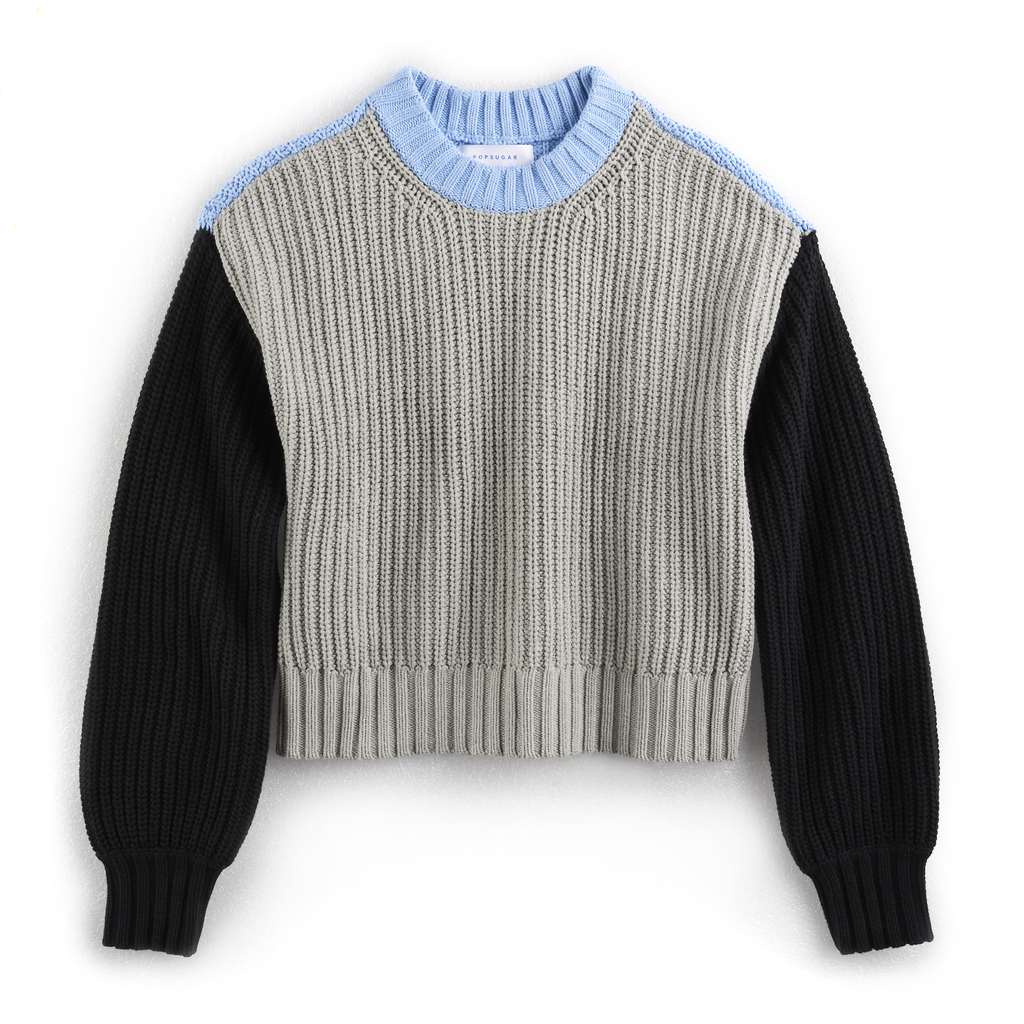 Colourblock Crewneck Sweater