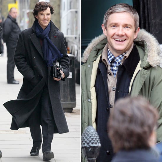 Sherlock Season 3 Filming Pictures