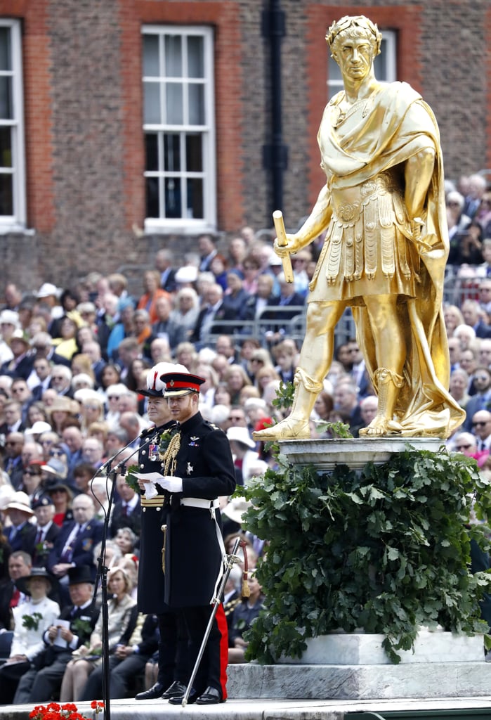 Prince Harry at the Founder's Day Parade June 2019