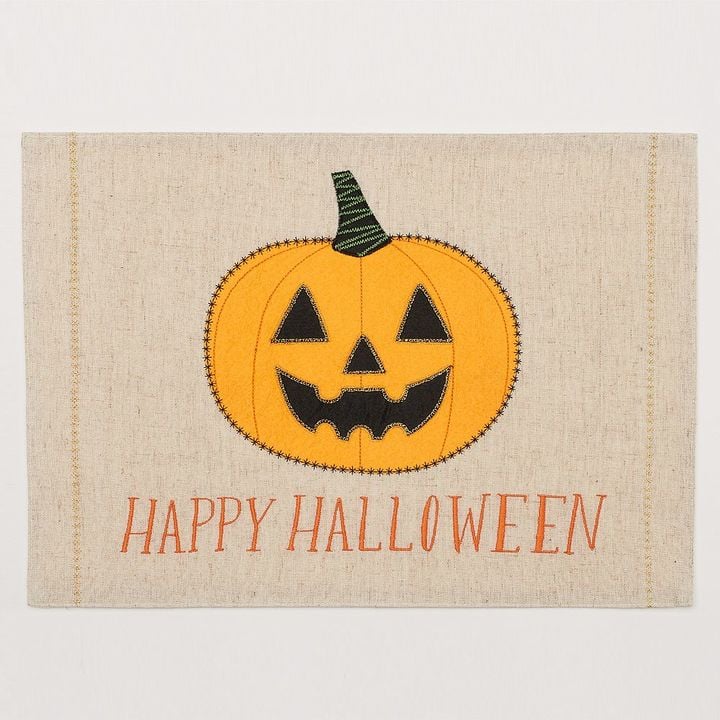 Celebrate Halloween Together Pumpkin Placemat ($8.99)