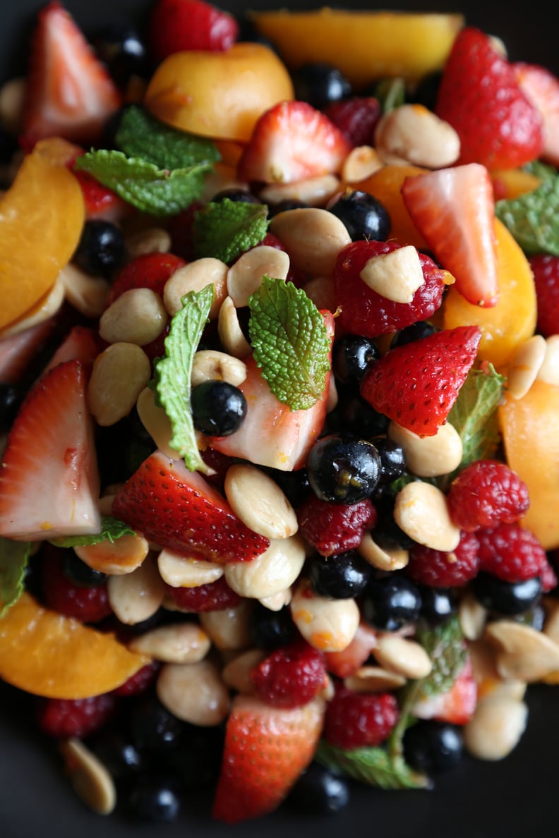 Summer Fruit Salad With Mint and Almonds
