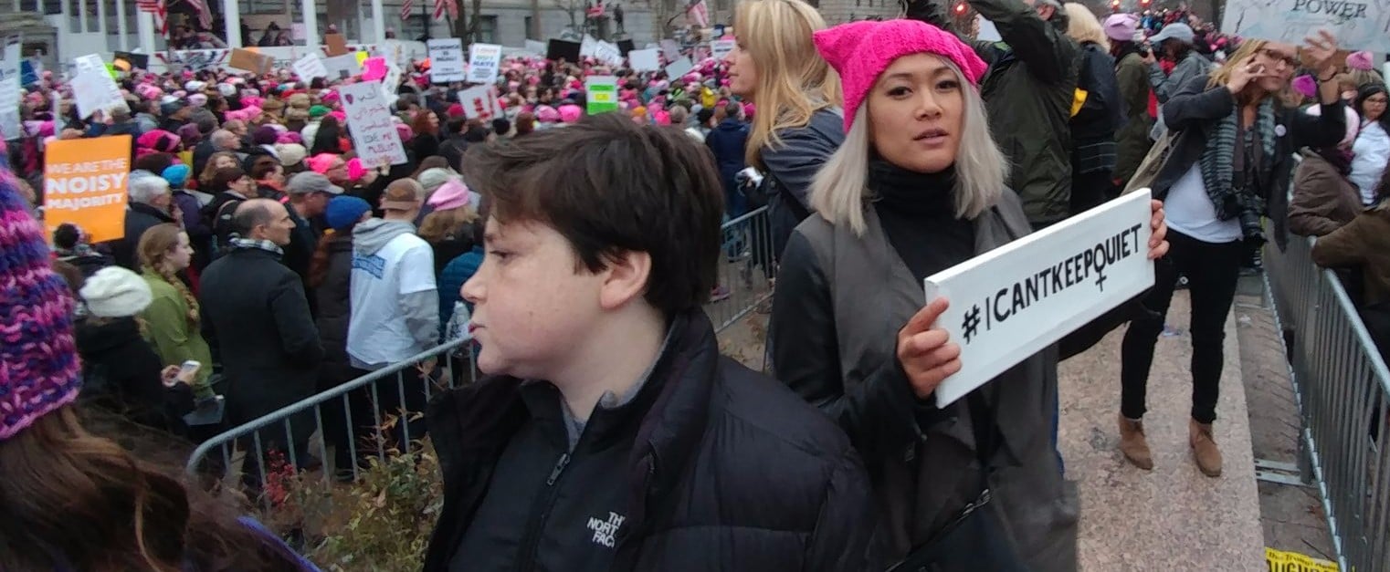 Women's March Flash Mob Performance | PS News