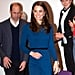 Kate Middleton Blue Jenny Packham Dress in Northern Ireland