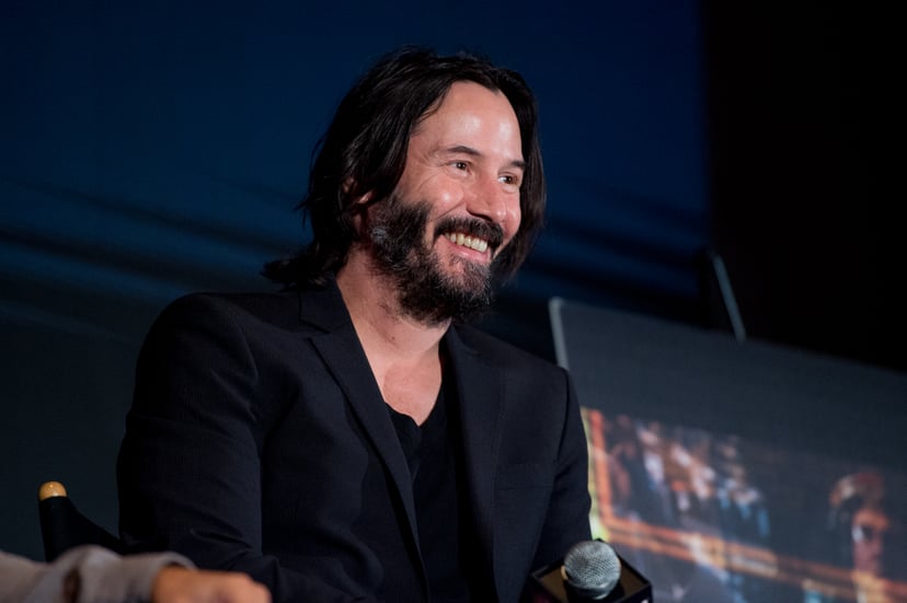 NEW YORK, NY - OCTOBER 05:  Keanu Reeves discusses 
