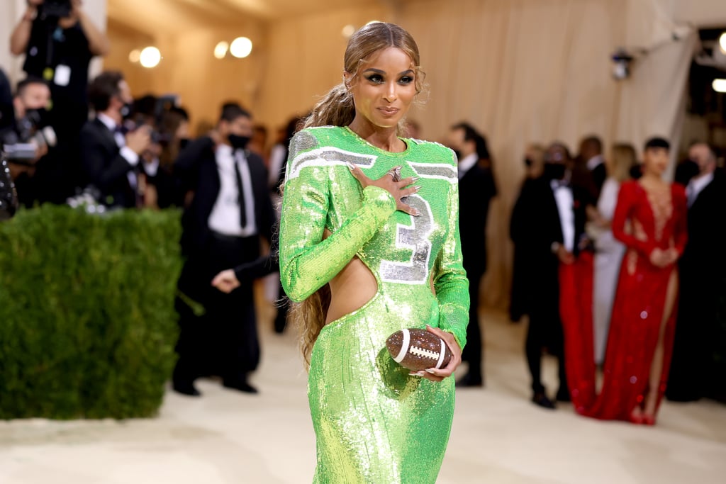 Ciara's Peter Dundas Jersey Dress at the 2021 Met Gala