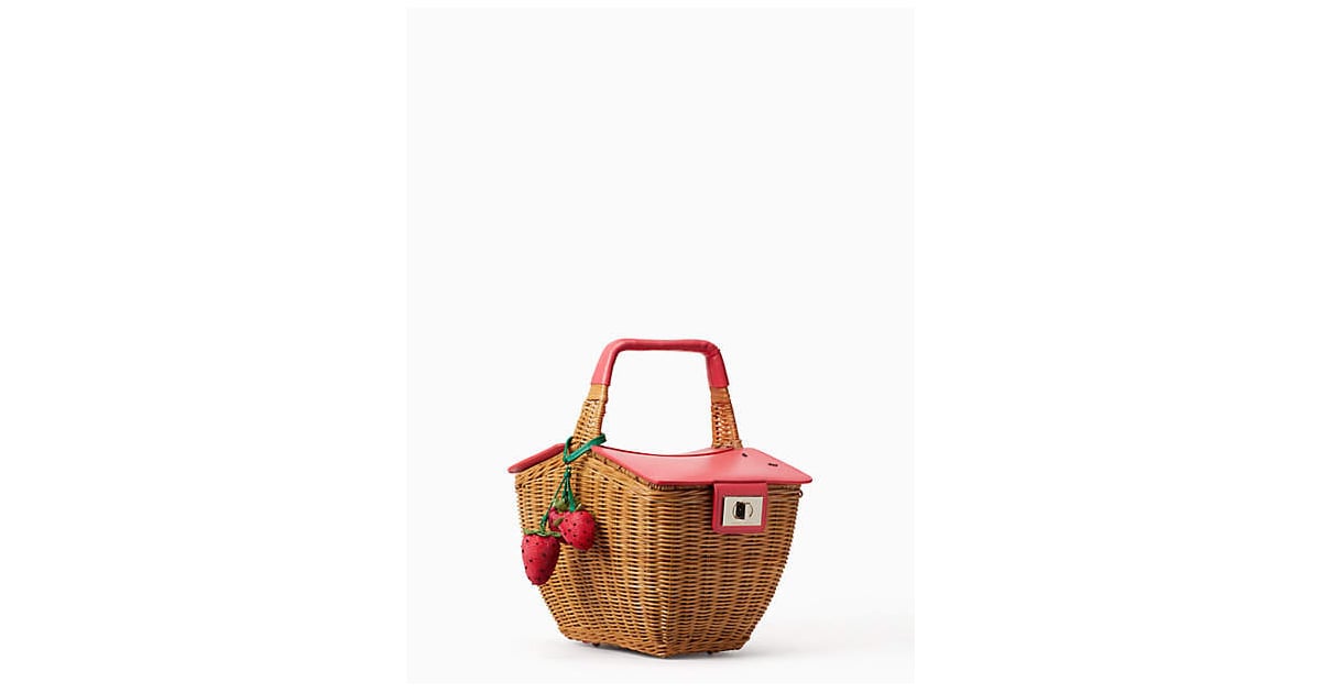 Kate Spade Picnic Perfect 3D Wicker Picnic Basket Kate Spade Spring