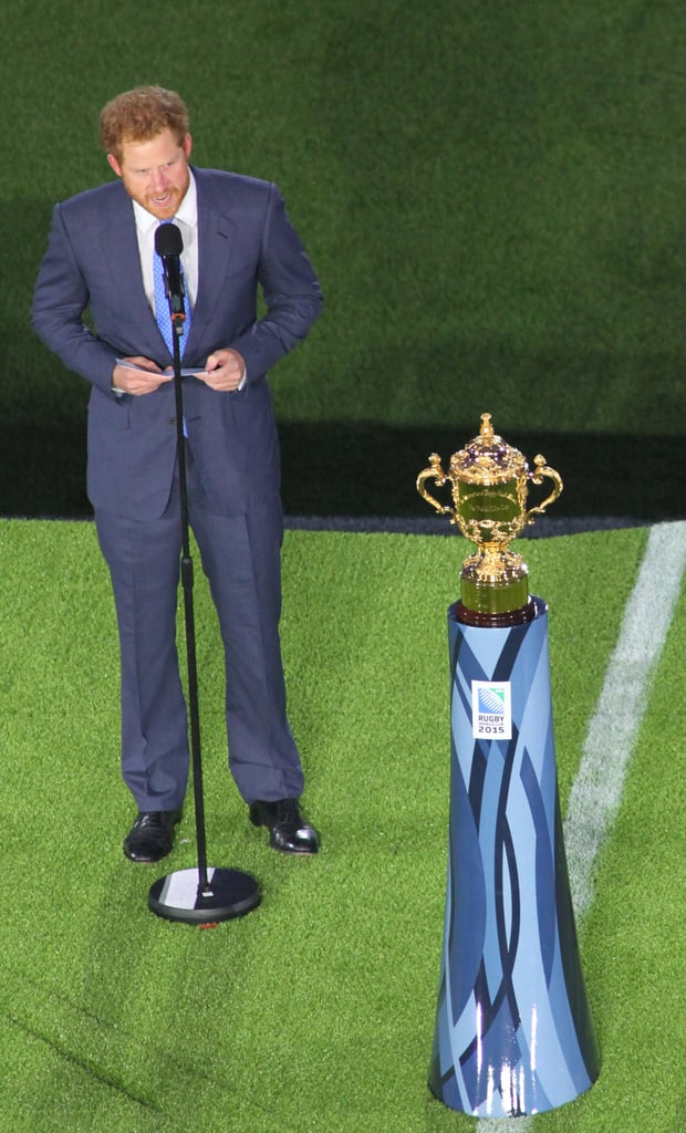 Prince William and Kate Middleton at Rugby World Cup 2015
