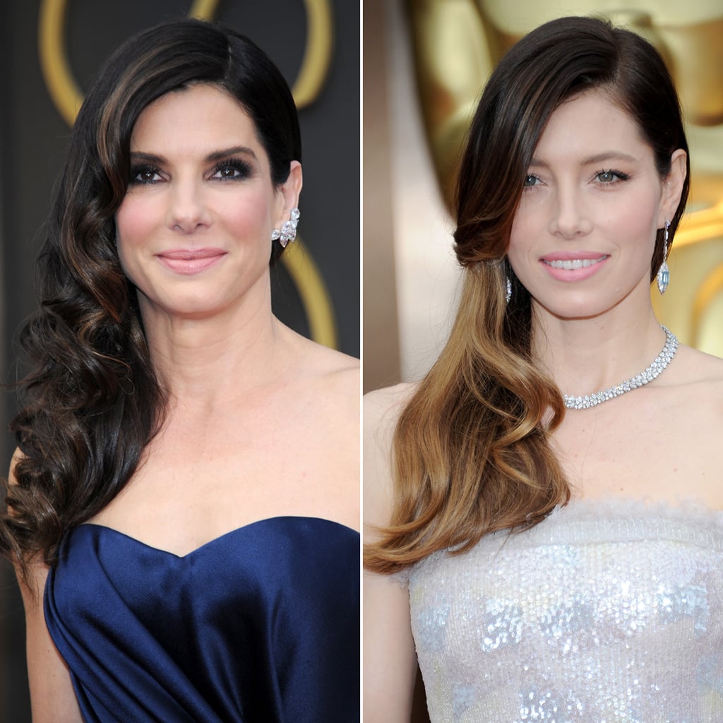 Sandra Bullock and Jessica Biel