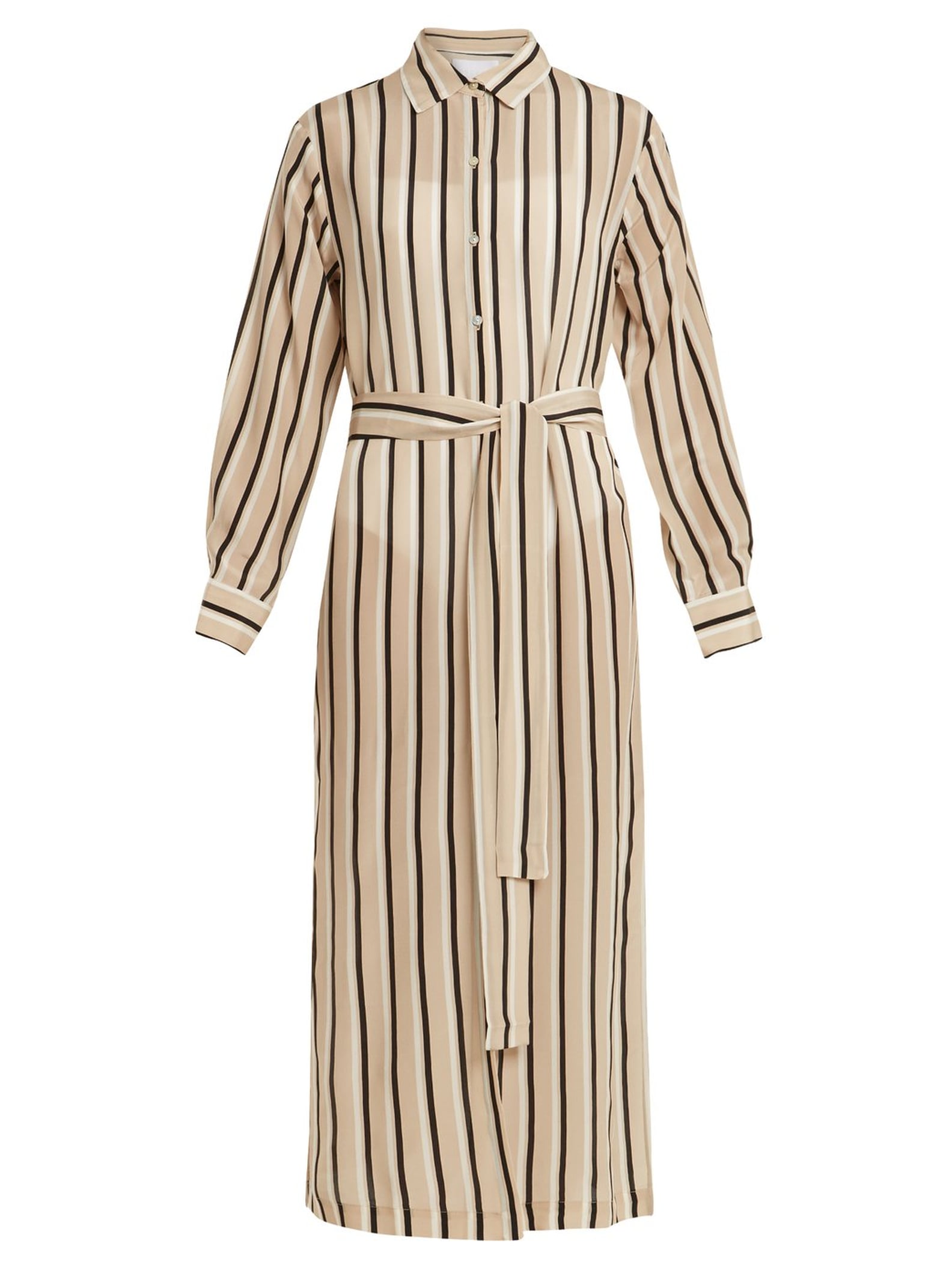 Melania Trump's Adam Lippes Striped Dress | POPSUGAR Fashion