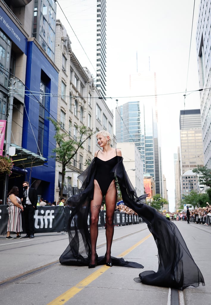 Emma Corrin's Daring Custom Bodysuit at TIFF | Photos