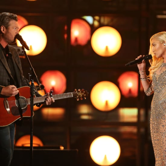 Gwen Stefani and Blake Shelton Eye Contact While Singing