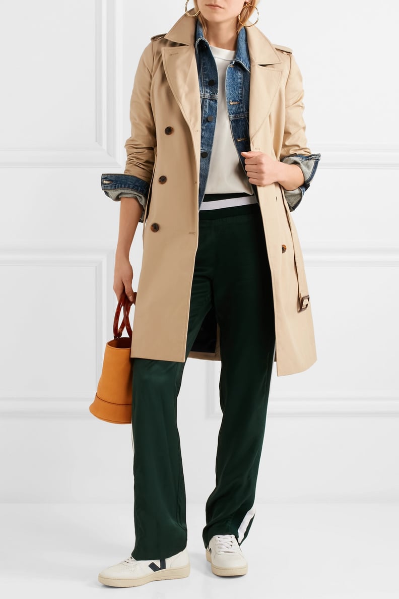 Burberry Trench Coats at Fashion Week Fall 2018 POPSUGAR Fashion