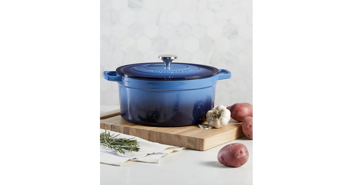 Martha Stewart Collection Enameled Cast Iron 6 Quart Round Dutch Oven -  Reviewed