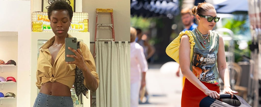 Gigi Hadid Posts a Street Style Shot of Model Nanga Awasum