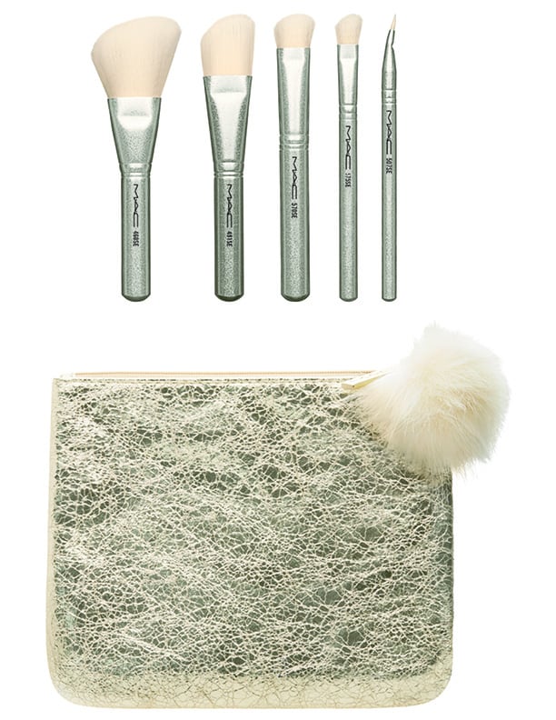 MAC Snow Ball Brush Kit in Gold