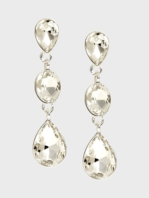 Gem Linear Earrings