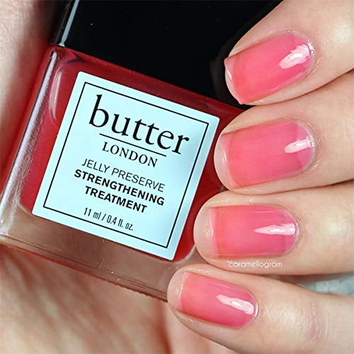 Red Jelly Nails: Butter London Jelly Preserve Strengthening Treatment