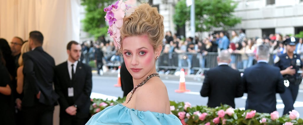 Lili Reinhart's Orchid Hairstyle at Met Gala 2019