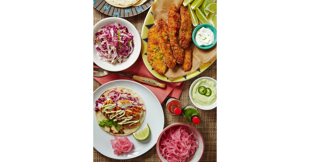Fried Fish Taco Bar Cinco de Mayo Recipes For Kids POPSUGAR Family