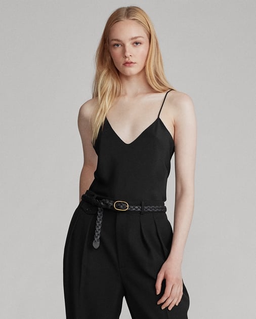 Ralph Lauren x Friends Silk Crepe Camisole