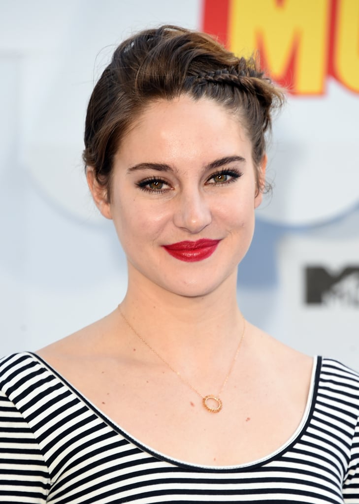 Shailene Woodley at the MTV Movie Awards 2015