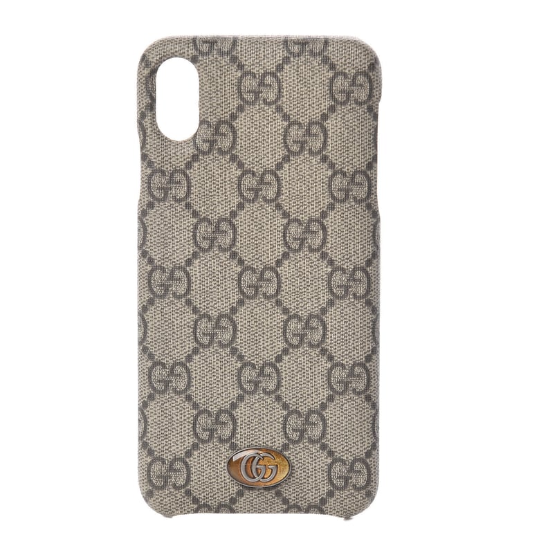 Gucci GG Supreme Monogram Ophidia iPhone XS Max Case