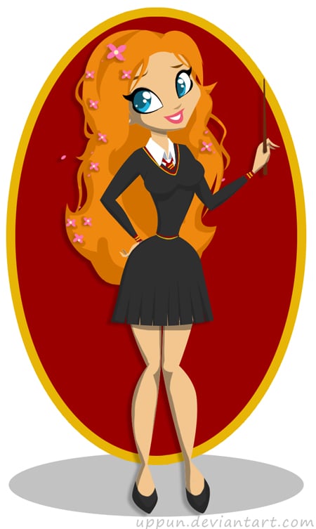 Giselle as Gryffindor