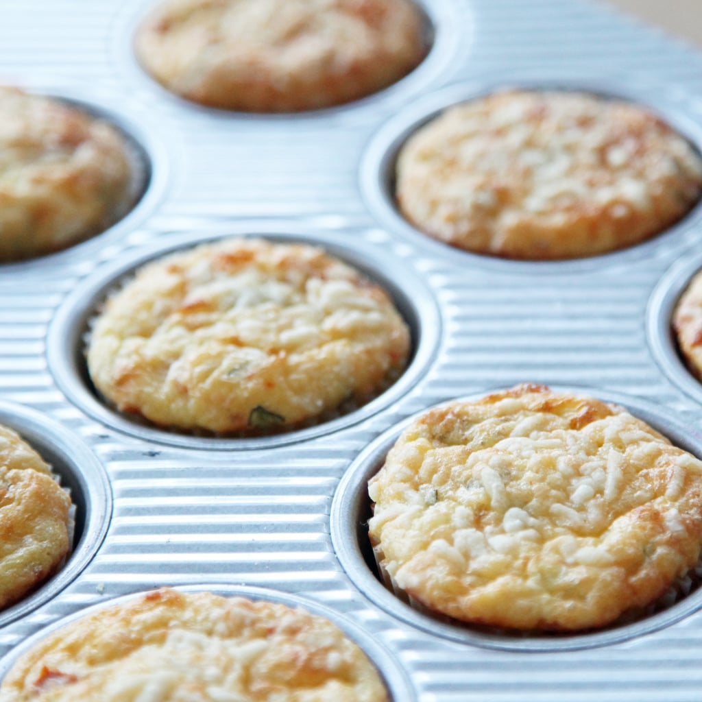 Cheese and Sun-Dried Tomato Eggy Muffins
