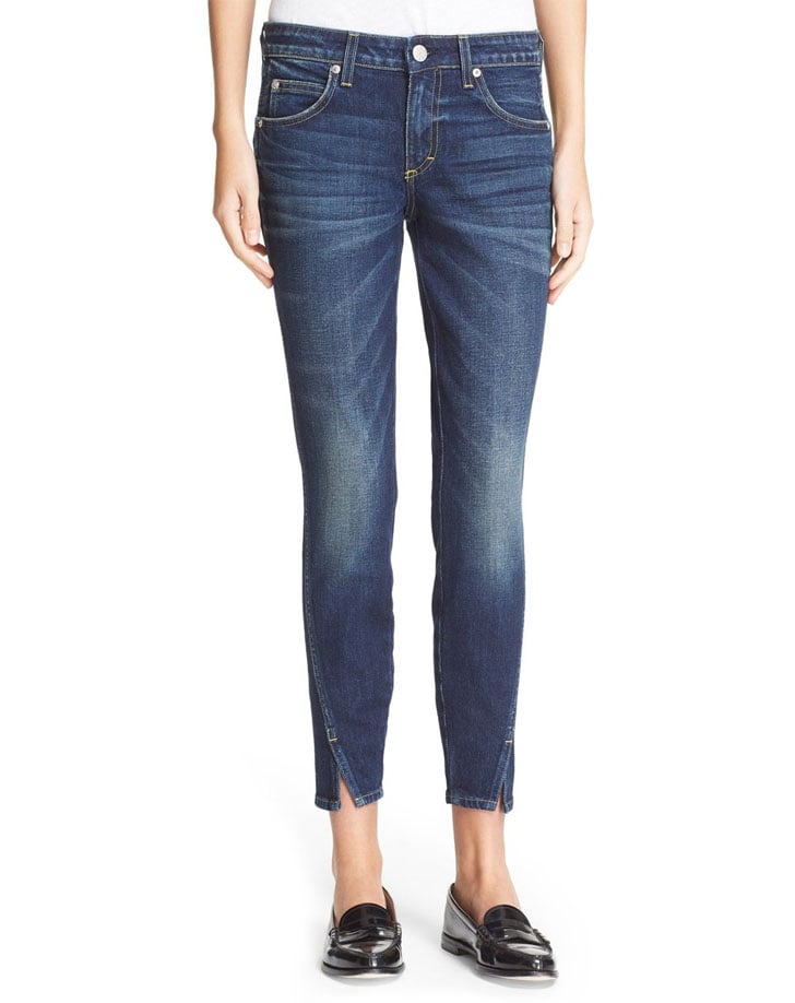 Amo 'Twist' Crop Skinny Jeans ($249) | Fall 2016 Denim Trends ...