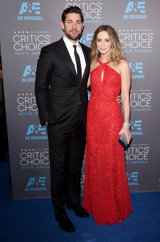 John Krasinski and Emily Blunt Critics' Choice Awards 2015