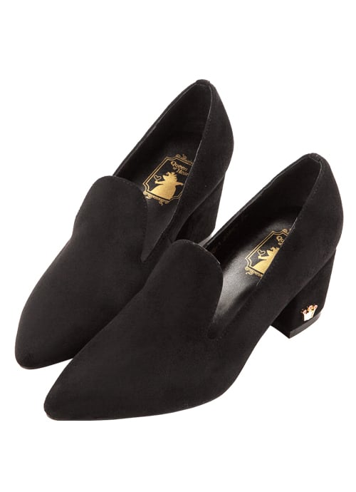 Red Queen Cover Pointed-Toe Block Heel ($30)