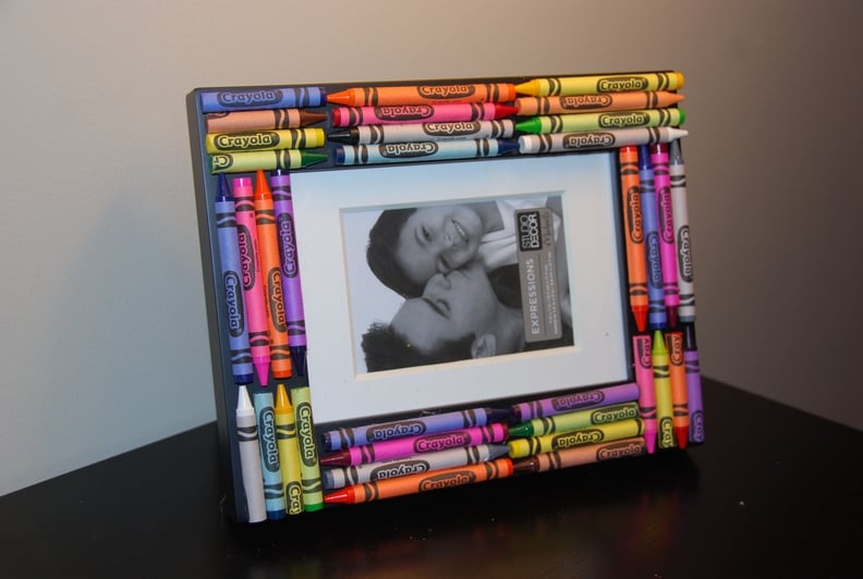 Crayon Picture Frame