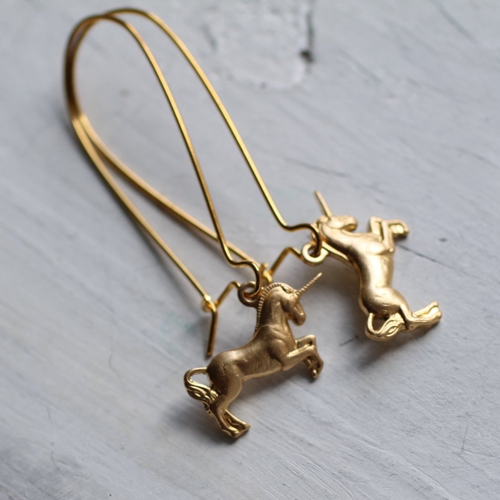 Unicorn Earrings 20 Unicorn Products On Etsy Popsugar