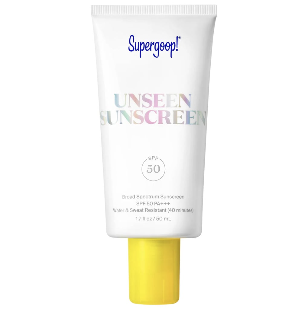 Supergoop! Unseen Sunscreen SPF 40 ($38)
Supergoop! Unseen Sunscreen is a daily must-have for several of our editors. It provides sun protection while going on invisible so that annoying white cast is a thing of the past. You can also use it as a primer to keep your makeup in place all day. Get it on sale for 20 percent off on TikTok Shop from Sept. 1 to Sept. 9.
Editor Quote: "Show me someone who hates sunscreen, and I'll show them the Supergoop! Unseen Sunscreen SPF 40. It goes against all the negative preconceived people have about SPF — white casts, chemical smells, thick or hard-to-smear formulas — and instead goes on completely translucent and feels like nothing on skin, so you can stay protected without feeling like you did anything at all." — Kelsey Castañon, editor-in-chief