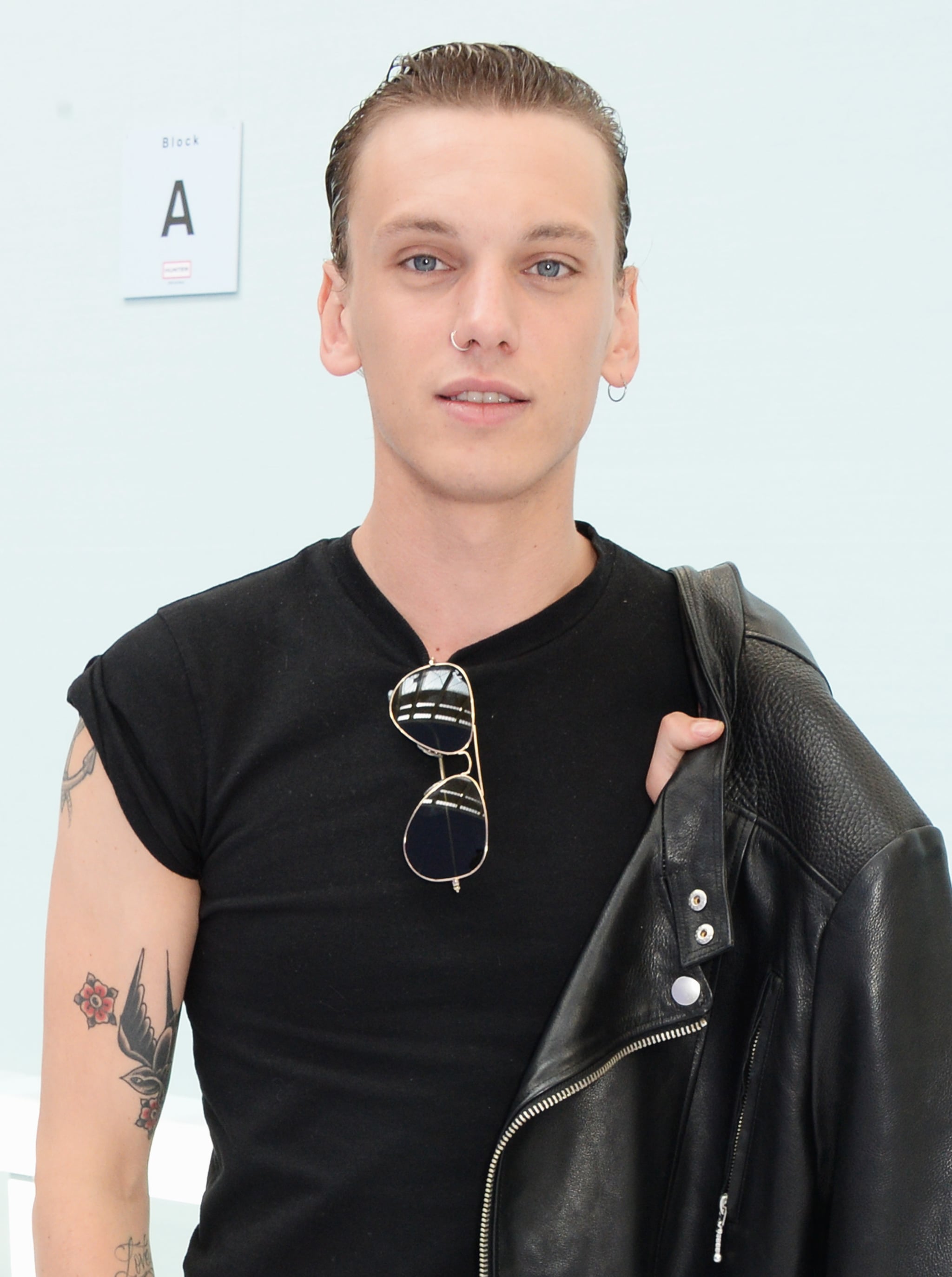 Jamie Campbell Bower showed his new Tattoo  YouTube