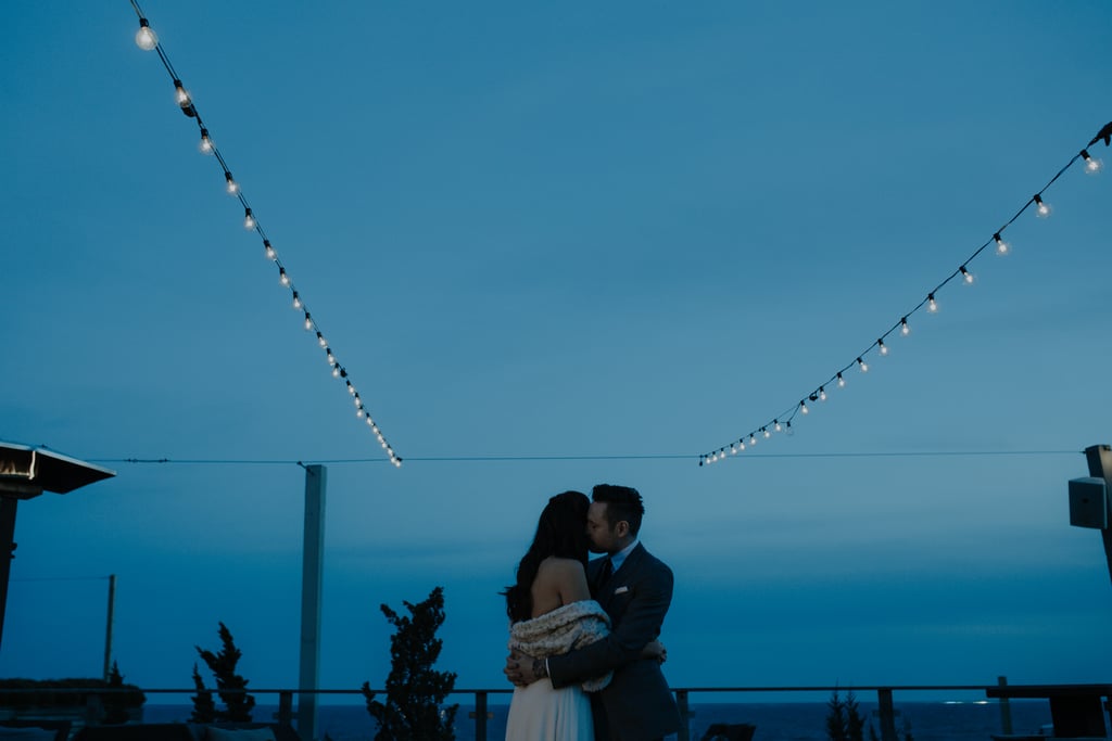 Photographer: Loreto Caceres Photography // Officiant: Your Story Ceremonies // Cake Designer: Blue Duck Bakery Cafe // Event Venue: Gurney's Montauk Resort // Submitted via Two Bright Lights