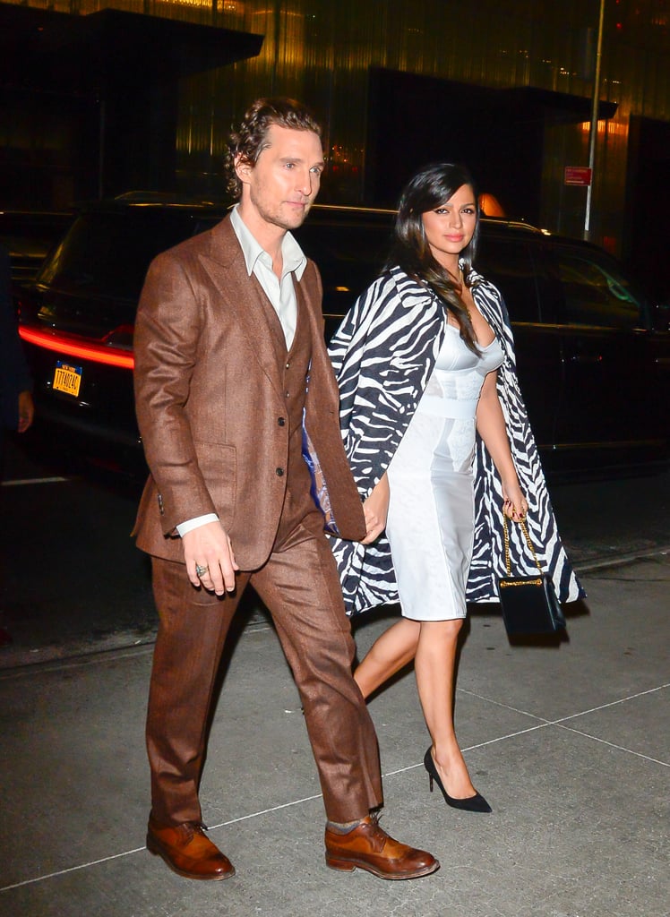 Matthew McConaughey and Camila Alves at Serenity Screening