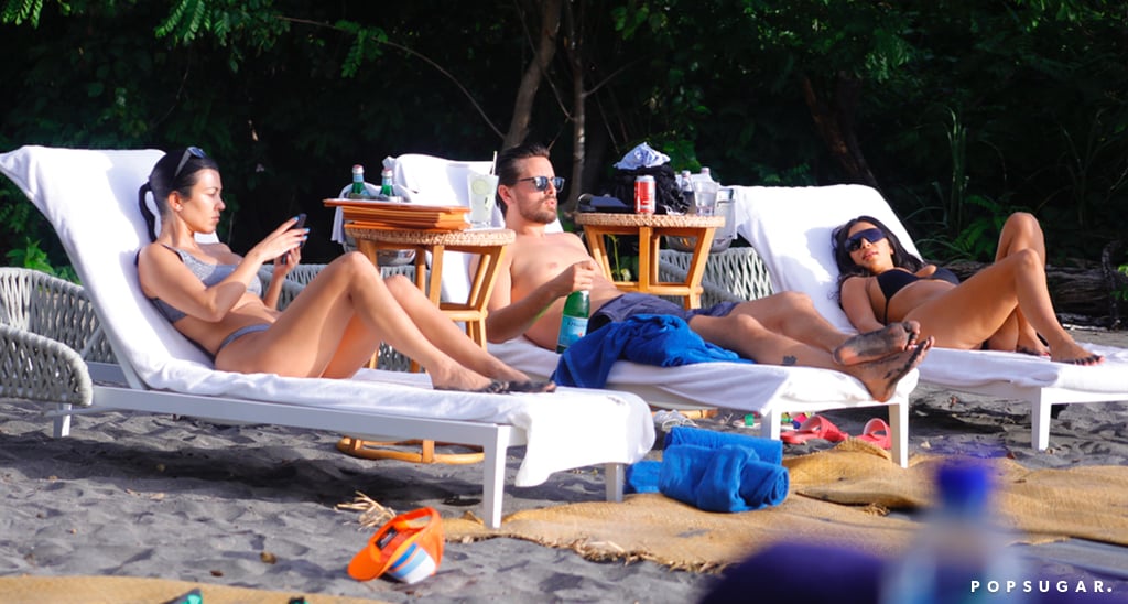 Kourtney Kardashian and Scott Disick in Costa Rica June 2019